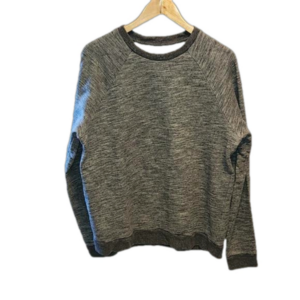 Everlane Heather gray cotton long sleeve sweatshirt sweater sz L